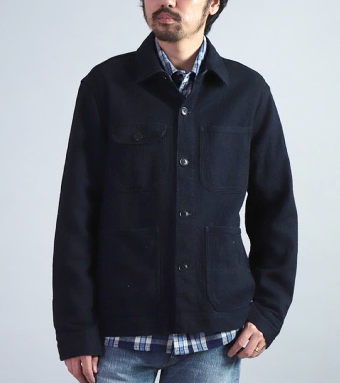 OMNIGOD X ALEX MILL - 23FW SASHIKO JK 상품이미지3