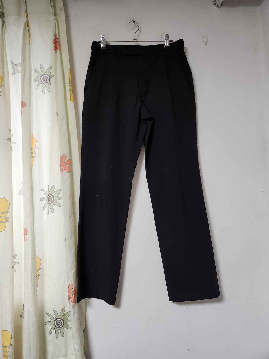 무신사 남성 블랙 정장 바지 슬랙스 30 상품이미지1