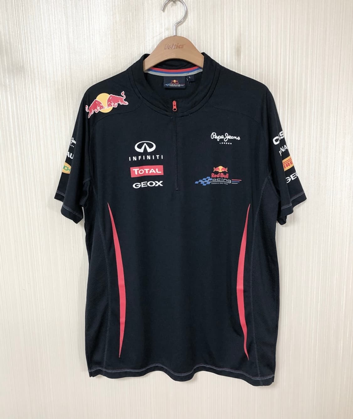 페페진스 레드불(REDBULL) 하프집업 레이싱져지 L(해외) 상품이미지2