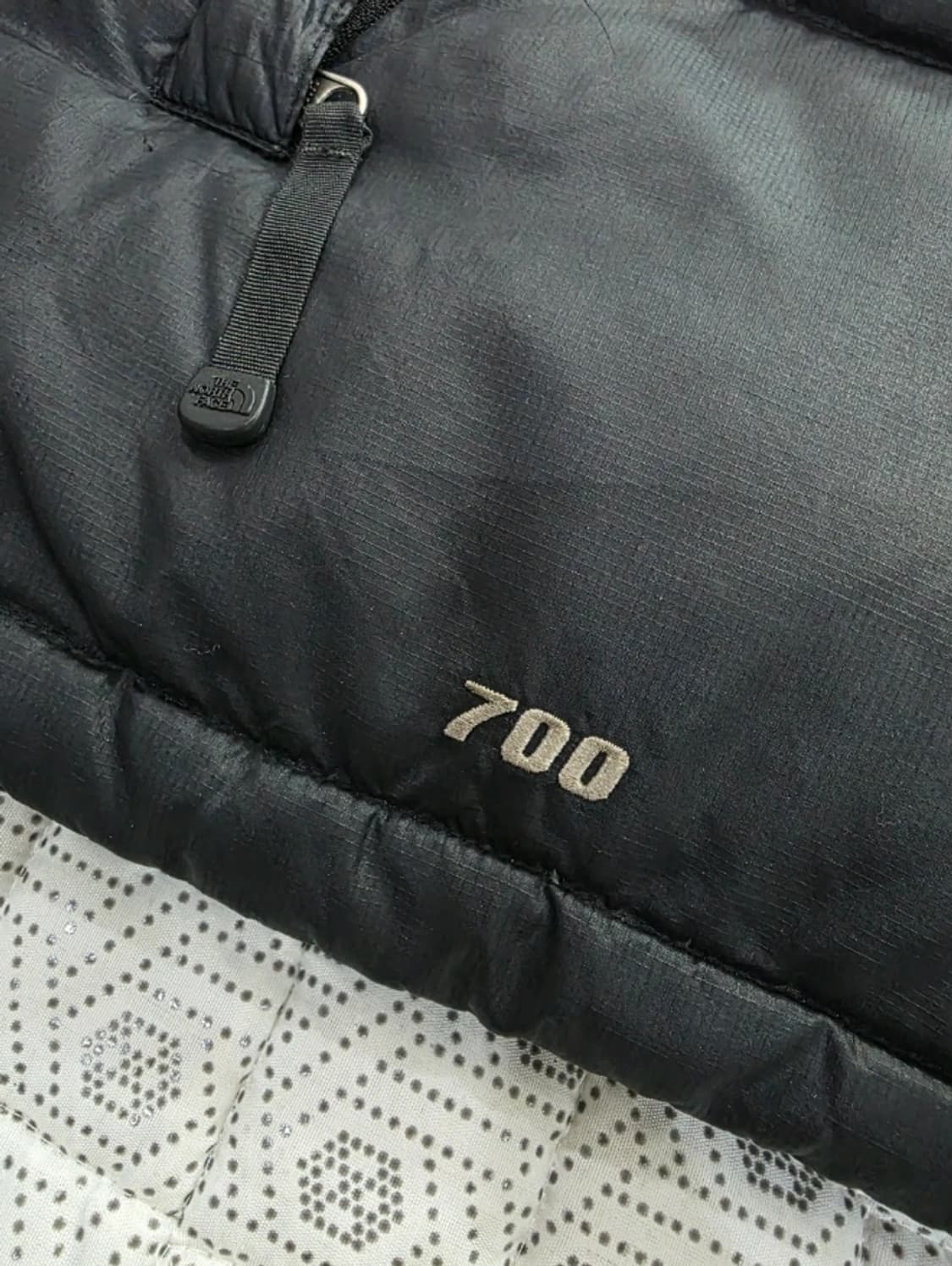 노스페이스 눕시 700 패딩 조끼 블랙 100~105 상품이미지4