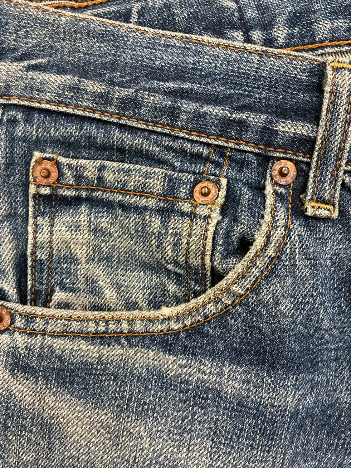 27)리바이스 503 빈티지 데미지 데님팬츠 상품이미지6