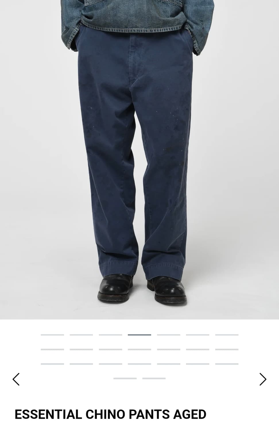 바우와우 에센셜 aged 치노 상품이미지3