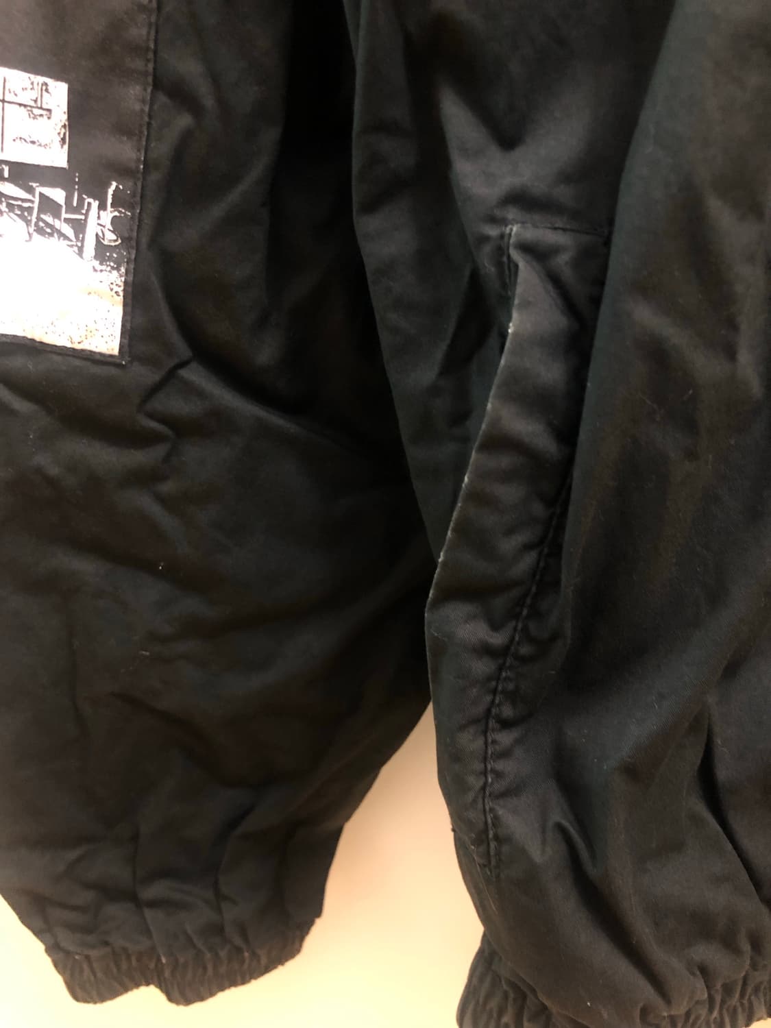 [M] 카브엠트 블랙 리플렉트 집업 자켓 상품이미지9