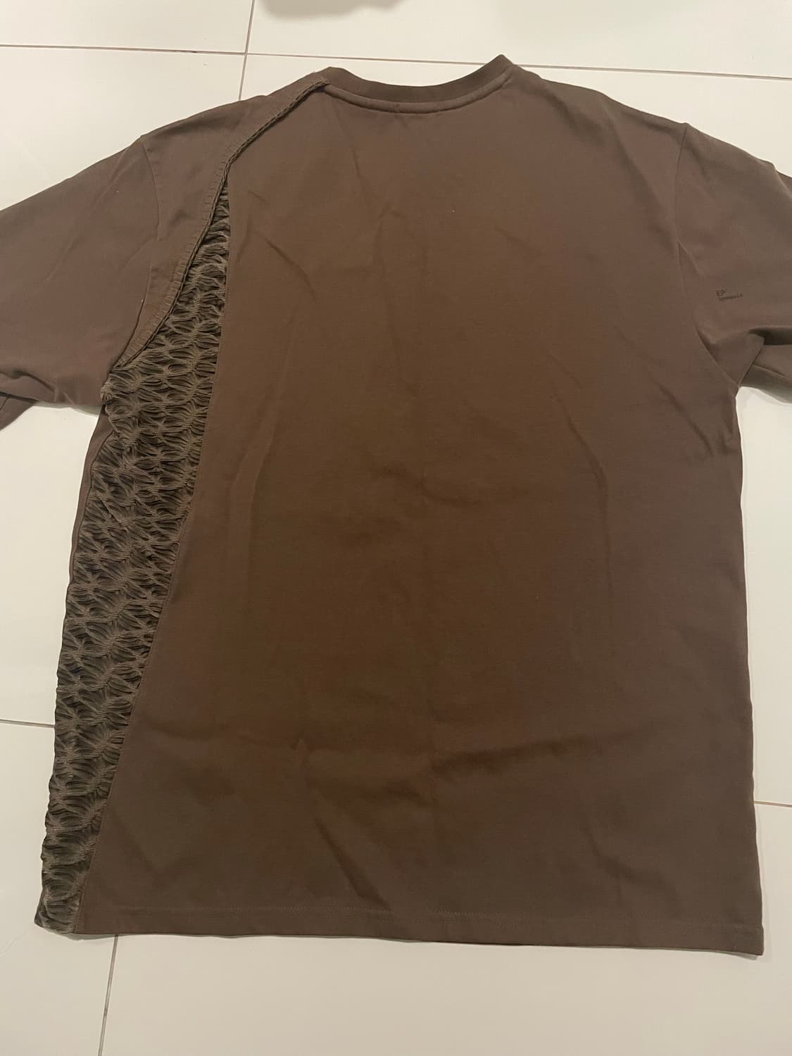 2사이즈)Xlim EP5 01 T-SHIRT brown 상품이미지3
