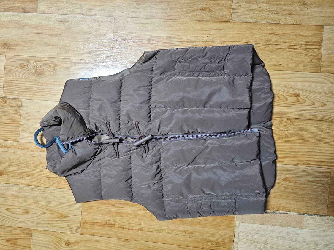 브라운 패딩 베스트  상품이미지1