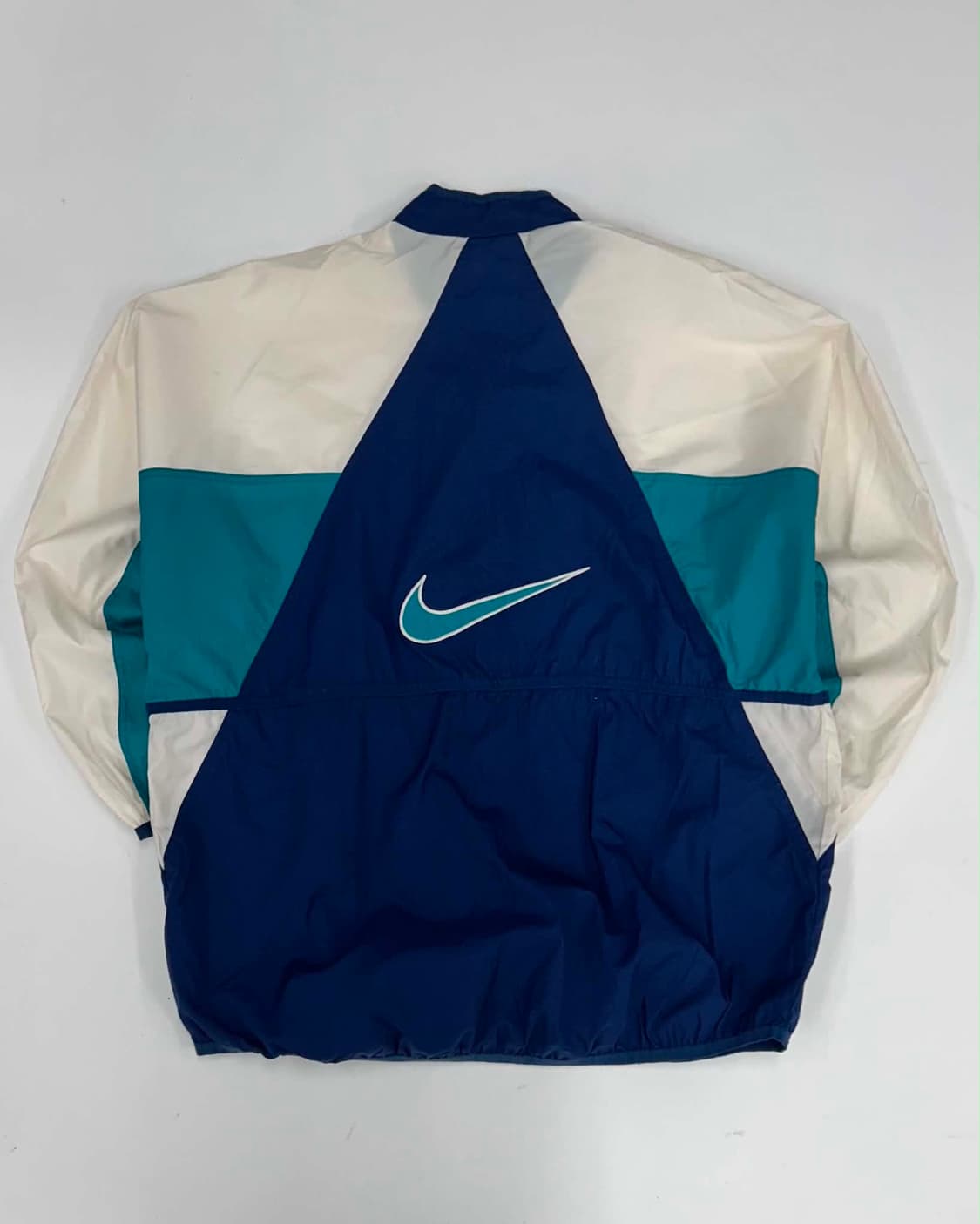 [XL] 나이키 90s 미국 올드스쿨 윈드브레이커 자켓 컬러블록 집업 상품이미지2