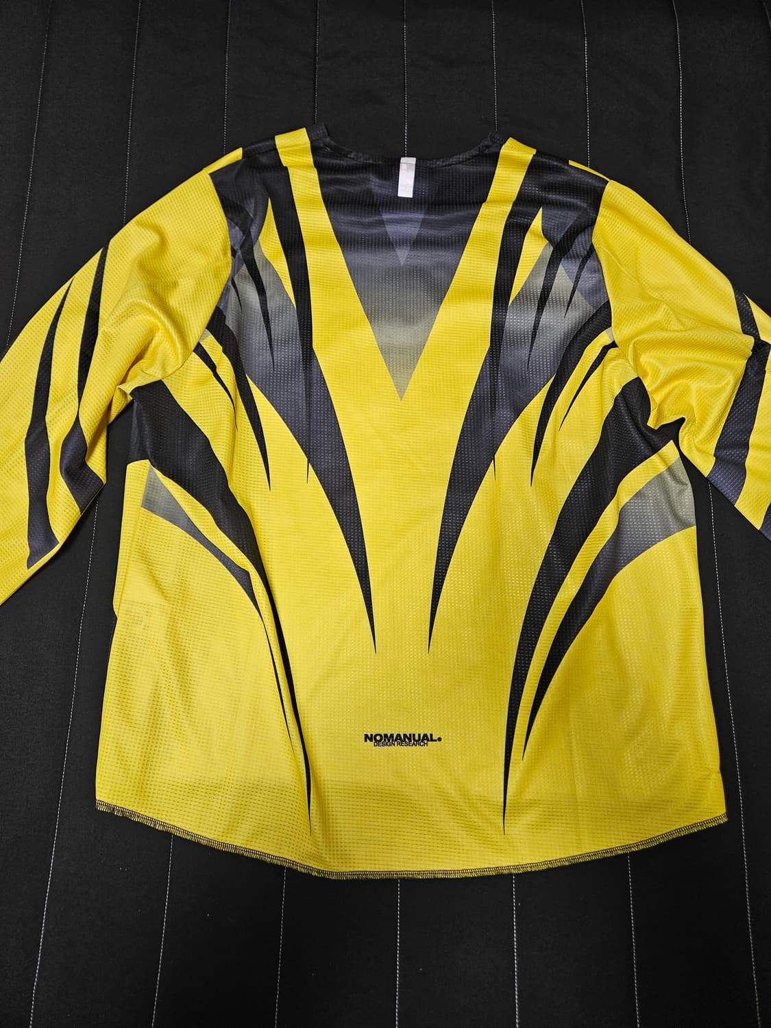 개대장 노매뉴얼 모터사이클 져지 옐로우 M 블록코어 메쉬져지 롱슬리브 상품이미지3