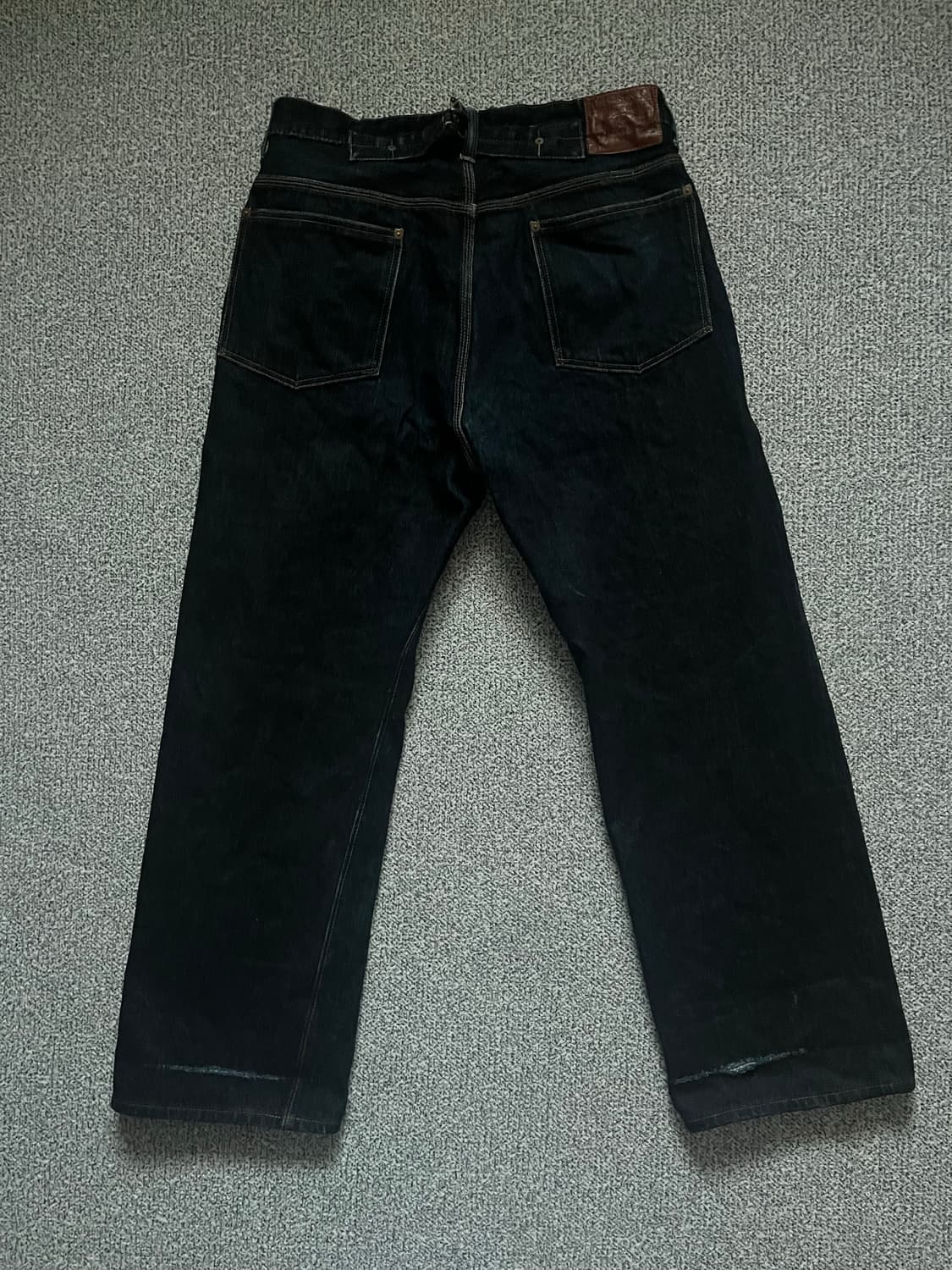 타임원클로딩 엣라코 Lot 107 구형 악수탭 데님팬츠 32 상품이미지3