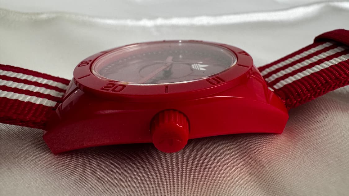 Adidas 아디다스 산티아고 ADH2661 레드 세줄 손목시계 상품이미지8