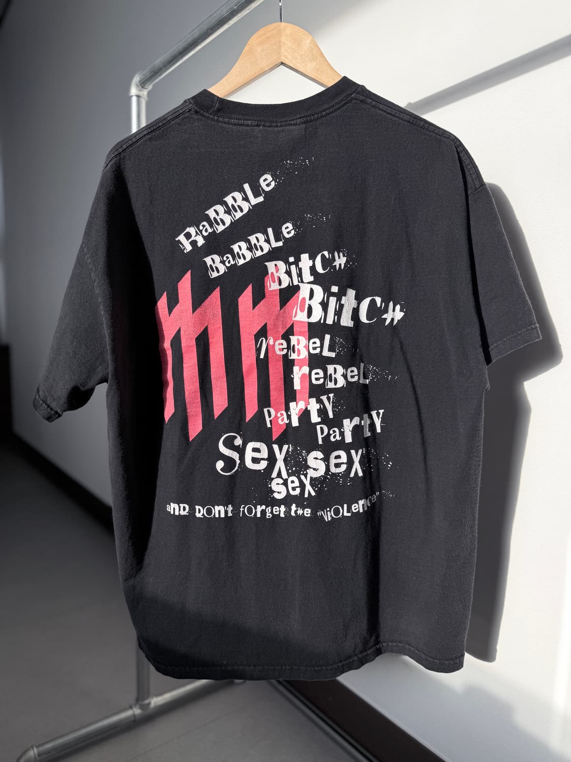 (XL) Marilyn Manson Big Face Giant Tag   상품이미지2