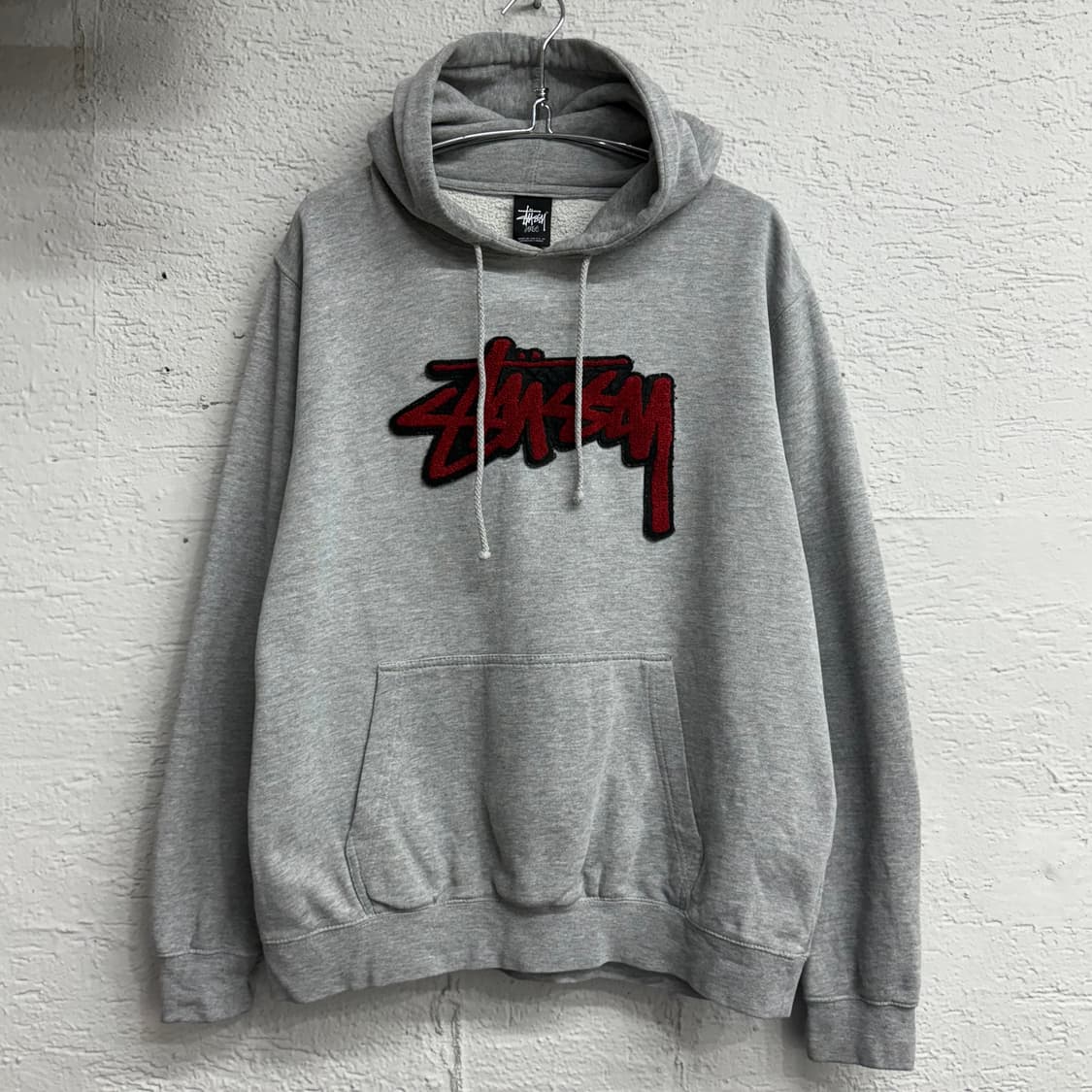 스투시 00‘s 엠브로이드 로고 후드티 상품이미지4