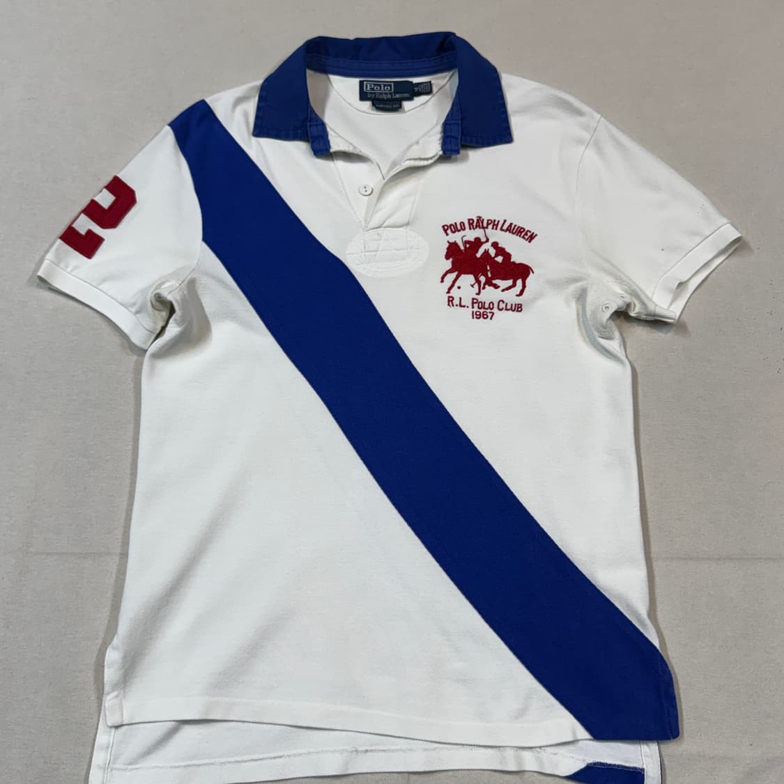 M) 폴로 랄프로렌 빅포니 기마로고 반팔 카라티 피케 셔츠 상품이미지2