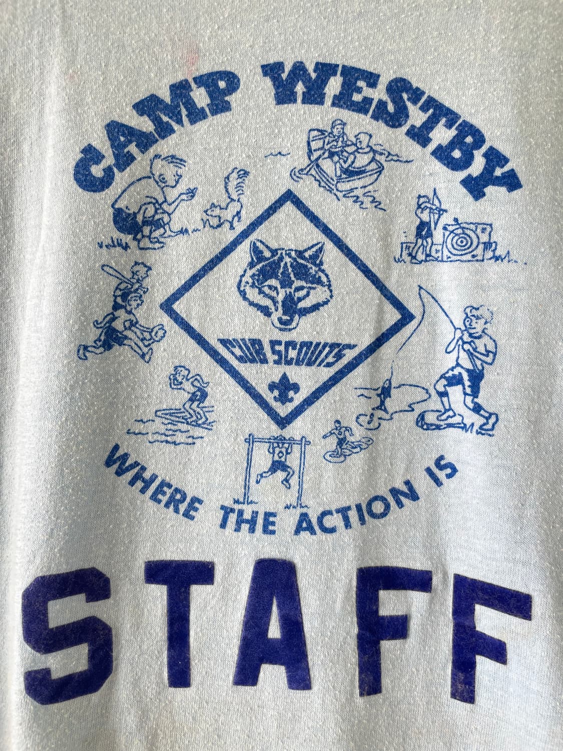 1980's-90s Vintage T-shirt U.S.A 상품이미지2