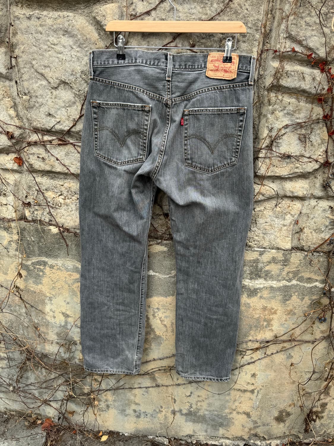 00s 리바이스 빈티지 501 블랙 데님 팬츠 34 상품이미지2