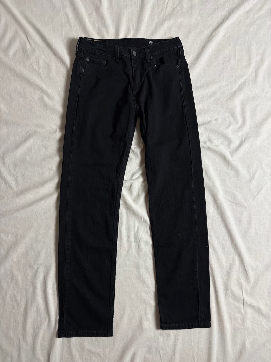 Levis 리바이스 블랙 데님 혼방 팬츠 W30 L32 상품이미지2
