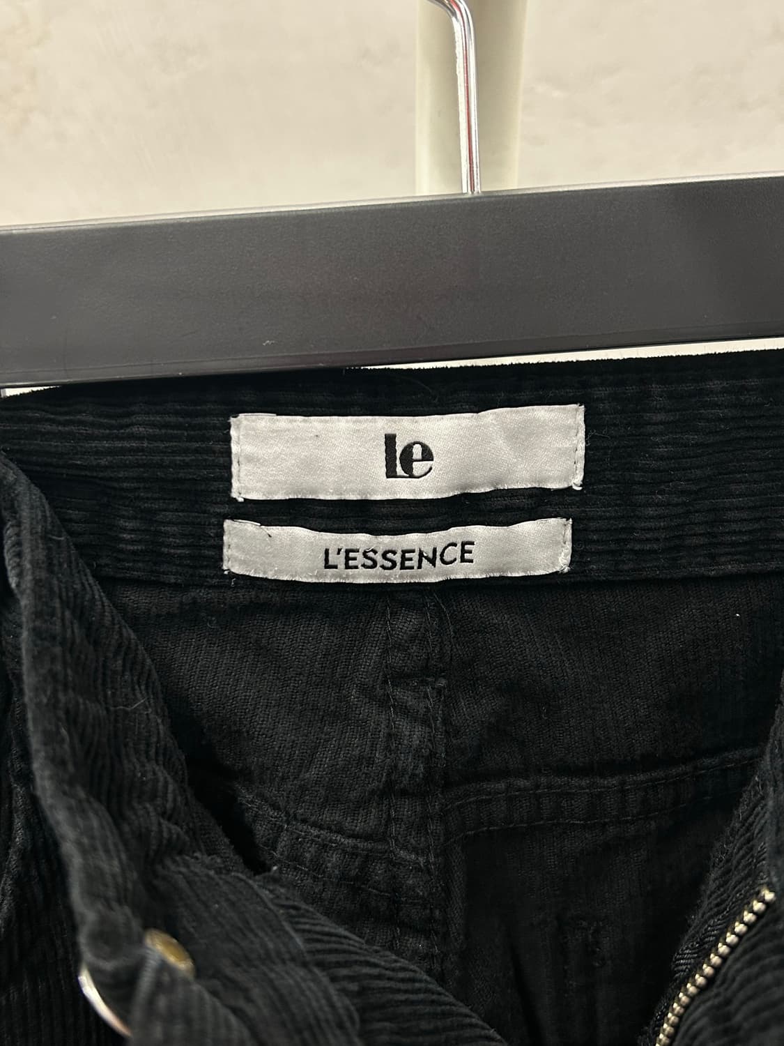 LE 블랙 골덴 팬츠 상품이미지5