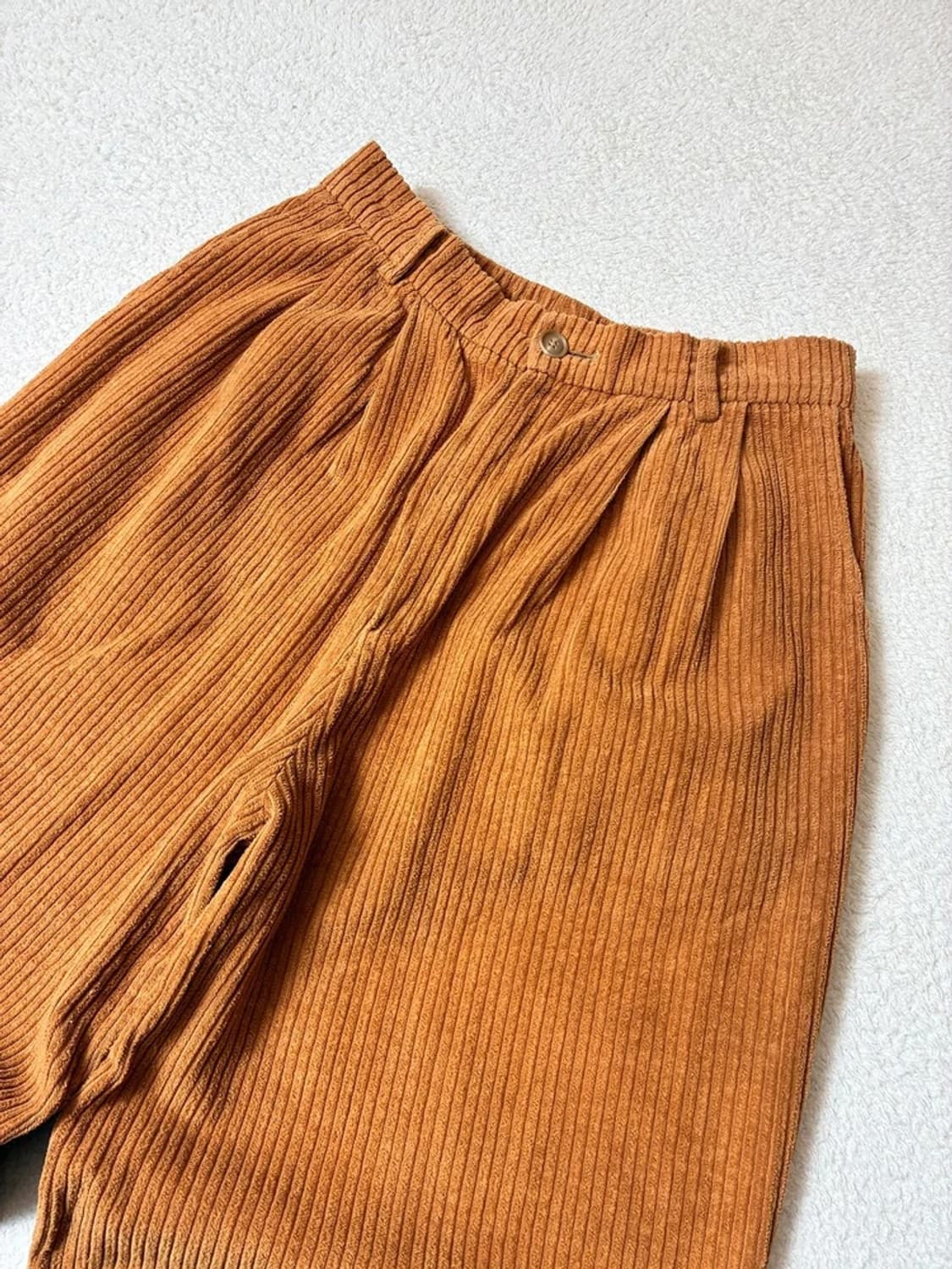 CONICHIWA BONJOUR 턱 코듀로이 세미 와이드팬츠 PN7785 상품이미지2