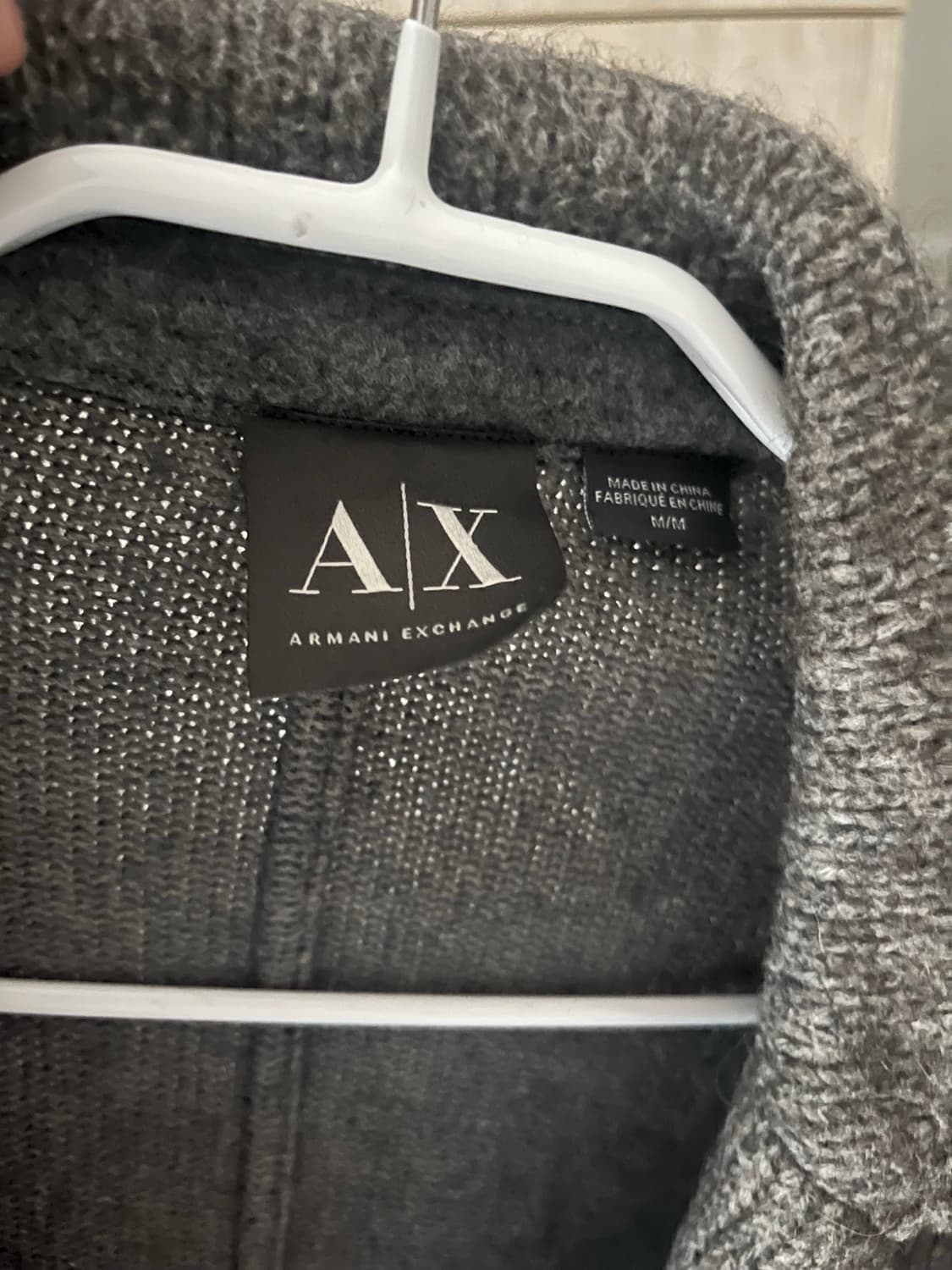 아르마니 익스체인지 니트 가디건 M 상품이미지3