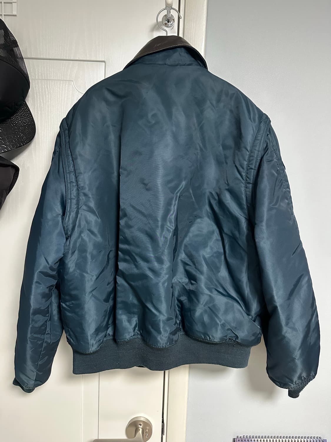 미군 파일럿 자켓  팔 탈부착 상품이미지2