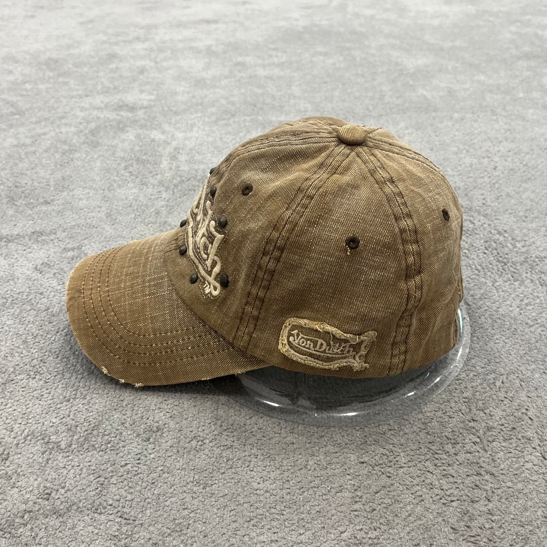 본더치 빈티지 Y2K 볼캡 브라운 상품이미지2