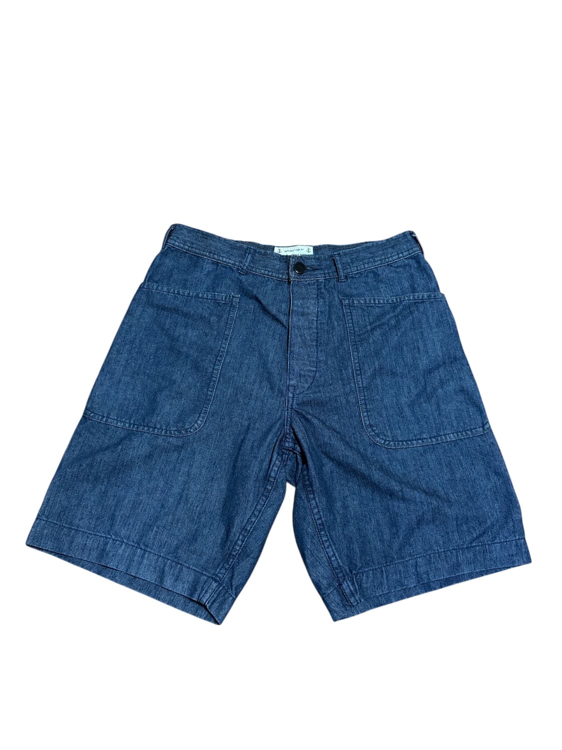 브론슨 Dungaree Style Denim Shorts (W31) 상품이미지1