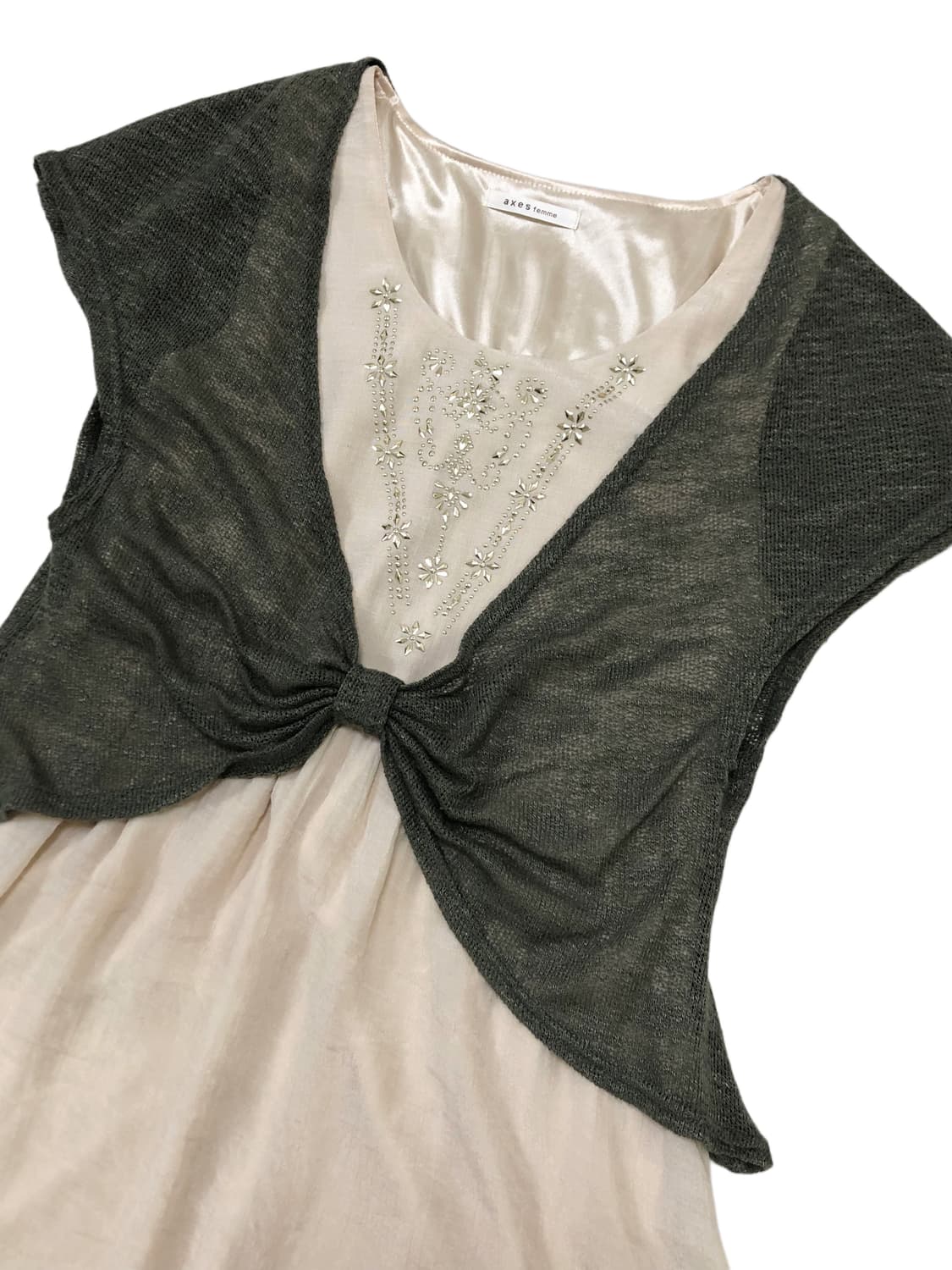 엑시즈팜 레이어드st 튜닉 원피스 상품이미지8