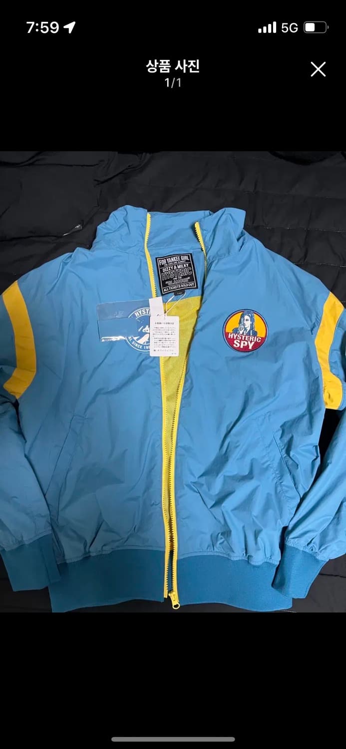 히스테릭글래머 트랙자켓 저지 바람막이 L 상품이미지1