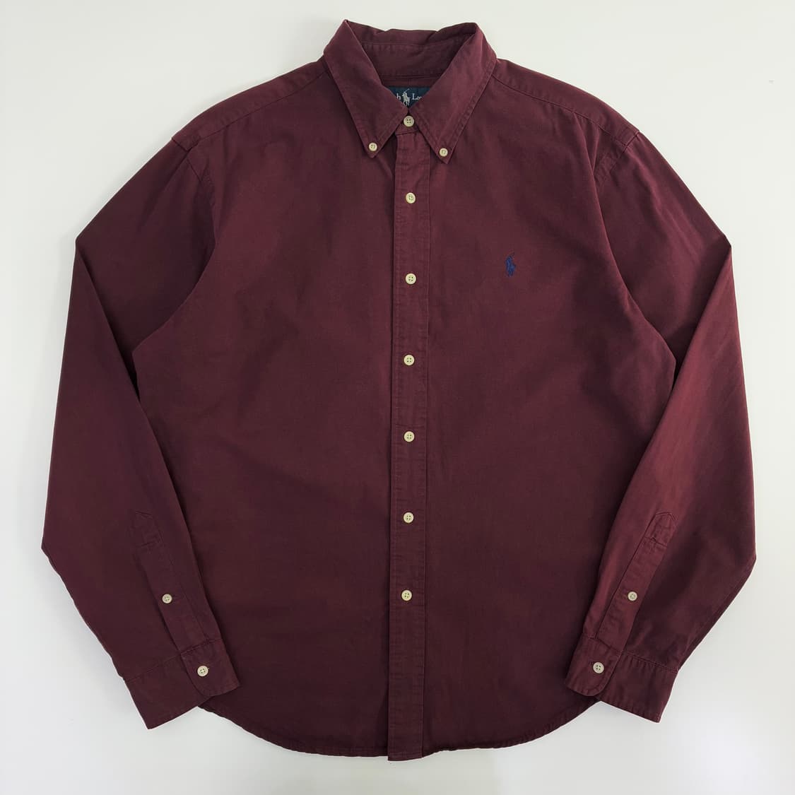 Polo 폴로 랄프로렌 버건디 옥스포드 셔츠 상품이미지1