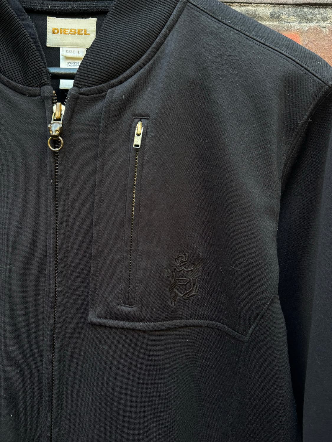 Diesel 디젤 프린팅 트랙탑 투웨이 집업 상품이미지6