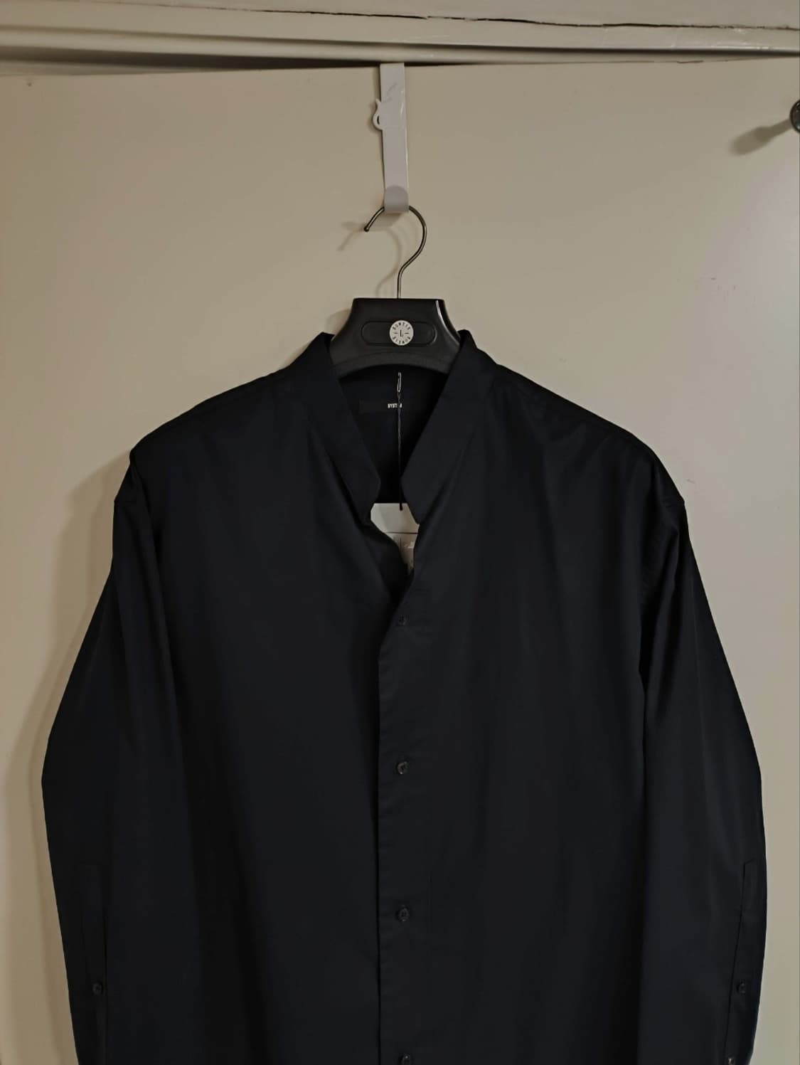 새거 100 한섬 시스템 히든 벨티드 셔츠자켓 코트 상품이미지2