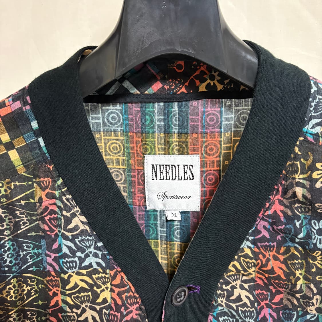 니들스 패치워크 프린트 가디건 / M 상품이미지4