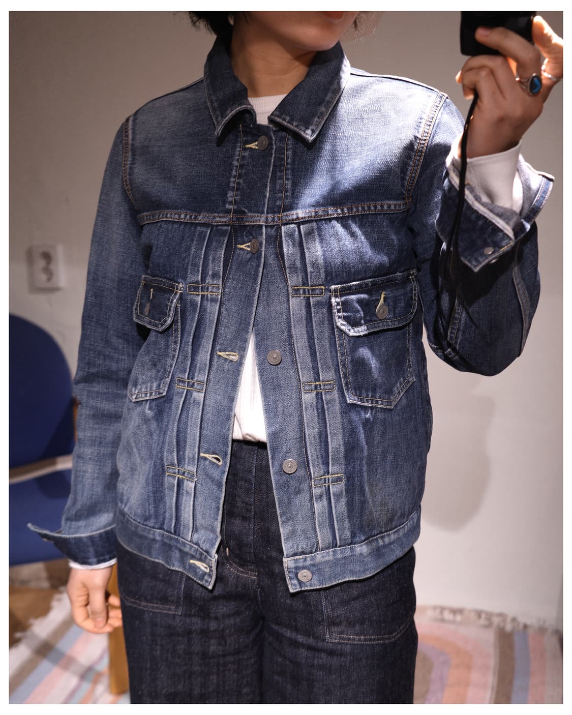 비즈빔 ss 101 JKT 데미지드 자켓 2사이즈 (추천 55-66) 상품이미지2