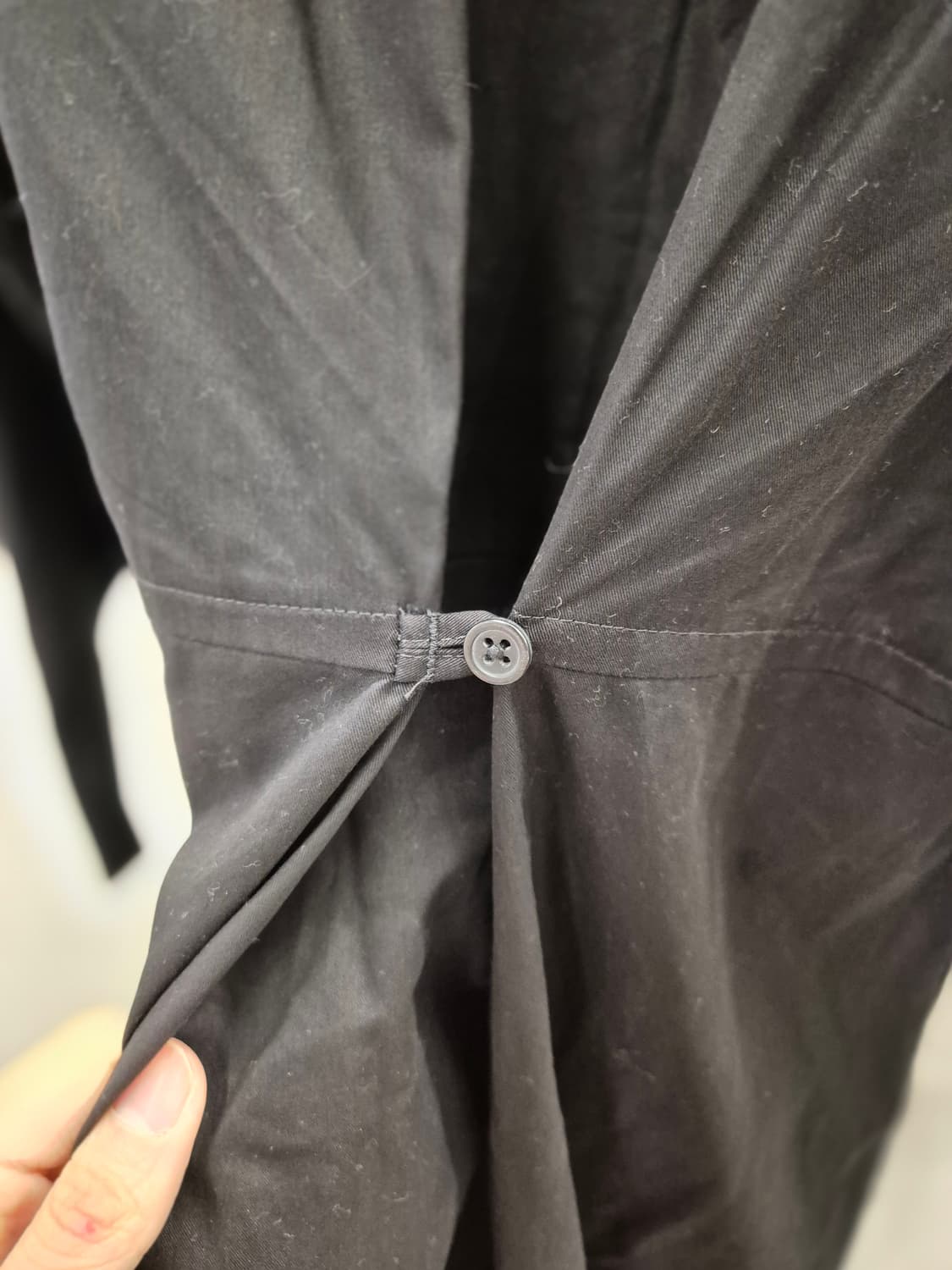 코스 릴랙스 핏 가더 미디 셔츠 드레스 32 상품이미지4