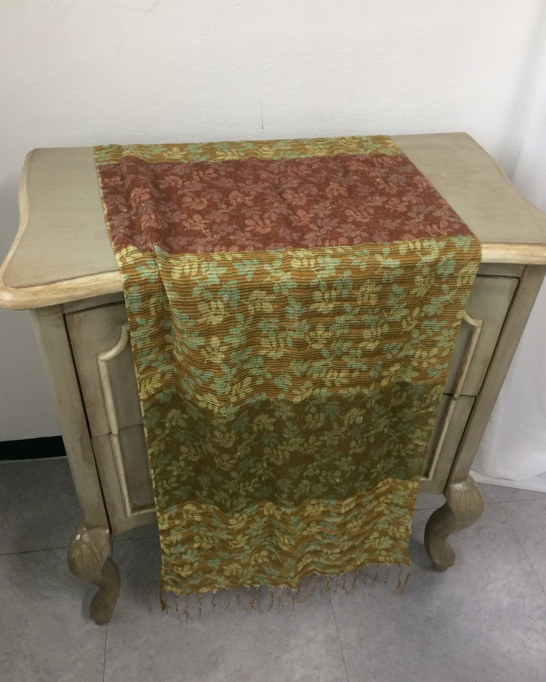 leaf pattern scarf 상품이미지4