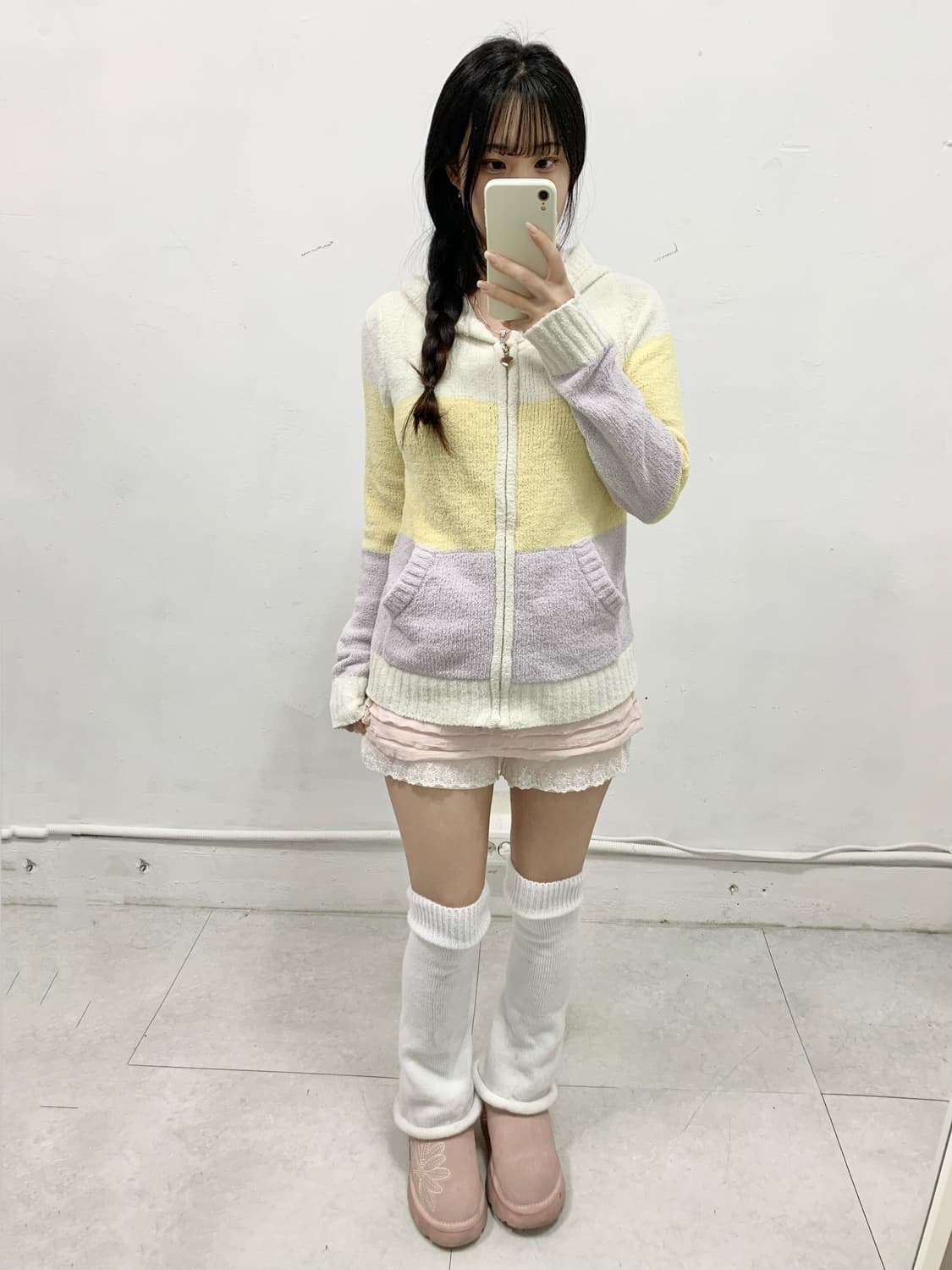 [PAGE BOY] 아이스크림 맛🍦폭닥 후드집업 상품이미지2