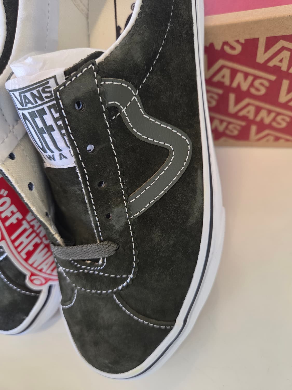 반스 슬립온 스니커즈 스웨이드 (새상품)🏁🏁 상품이미지7