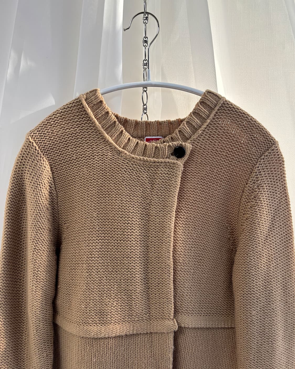 DRUG STORE'S 원버튼 랩 라떼 가디건 상품이미지3