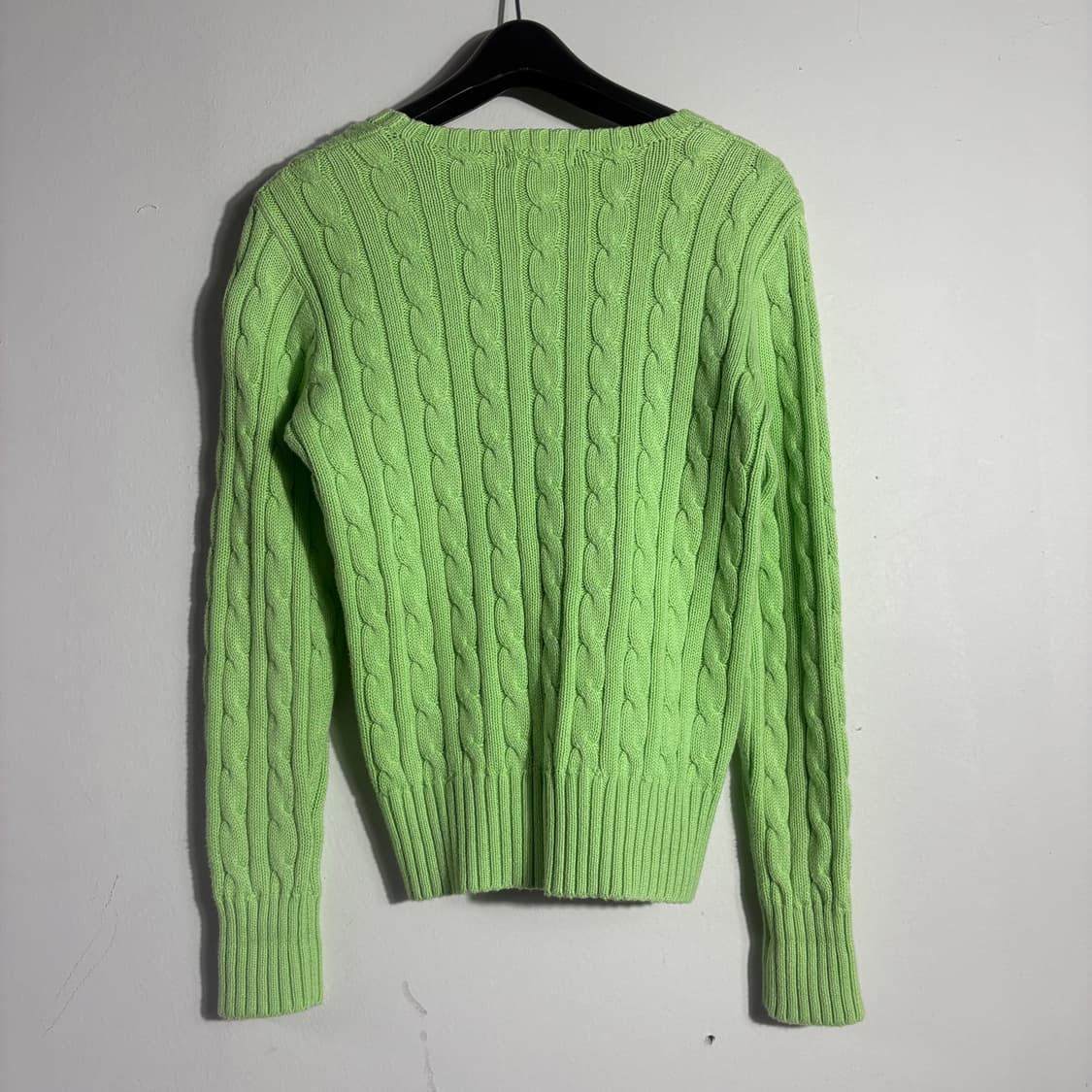 폴로 랄프로렌 라임 케이블 니트 (무료배송) 상품이미지4