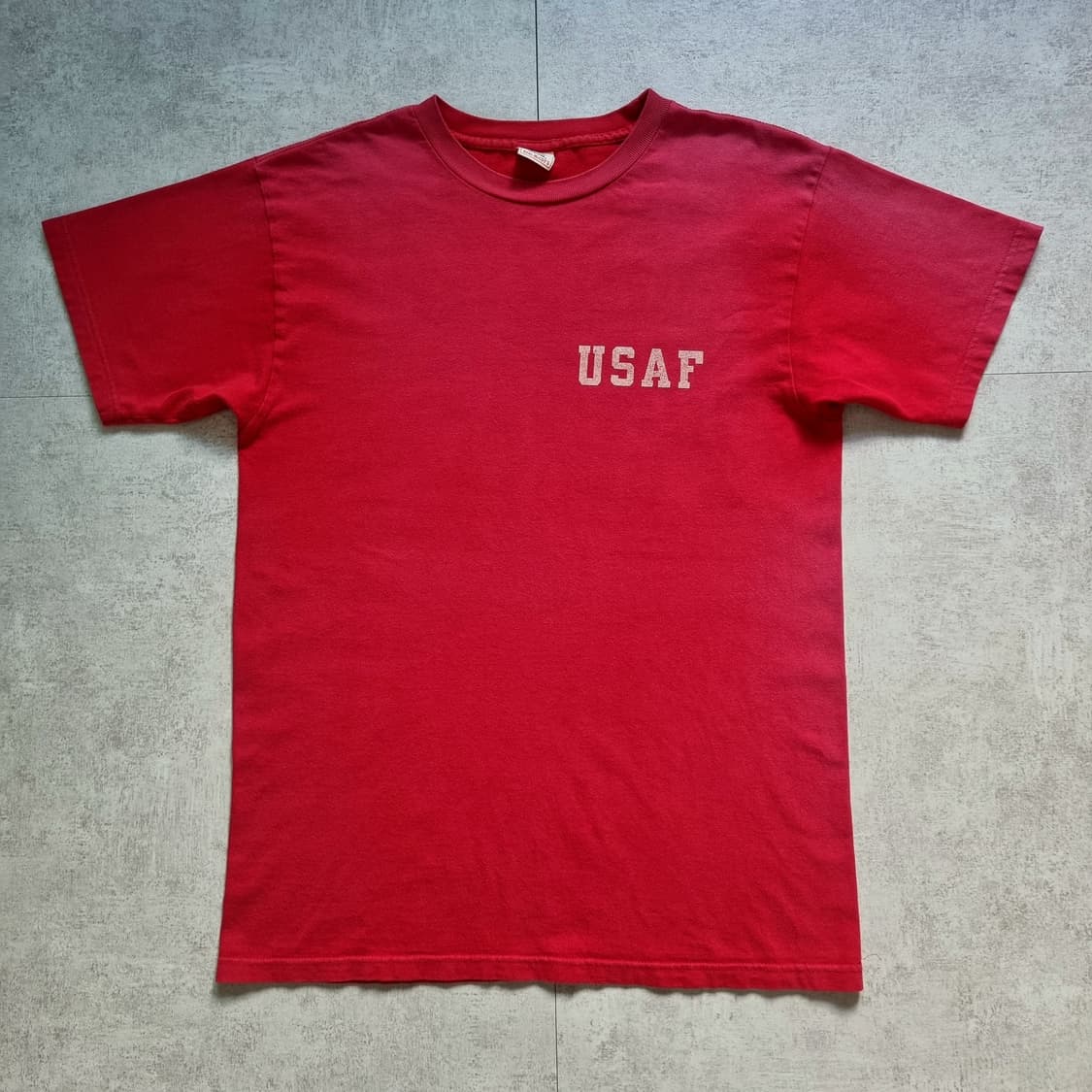 리얼맥코이 USAF 페이딩티셔츠 L sz 상품이미지2