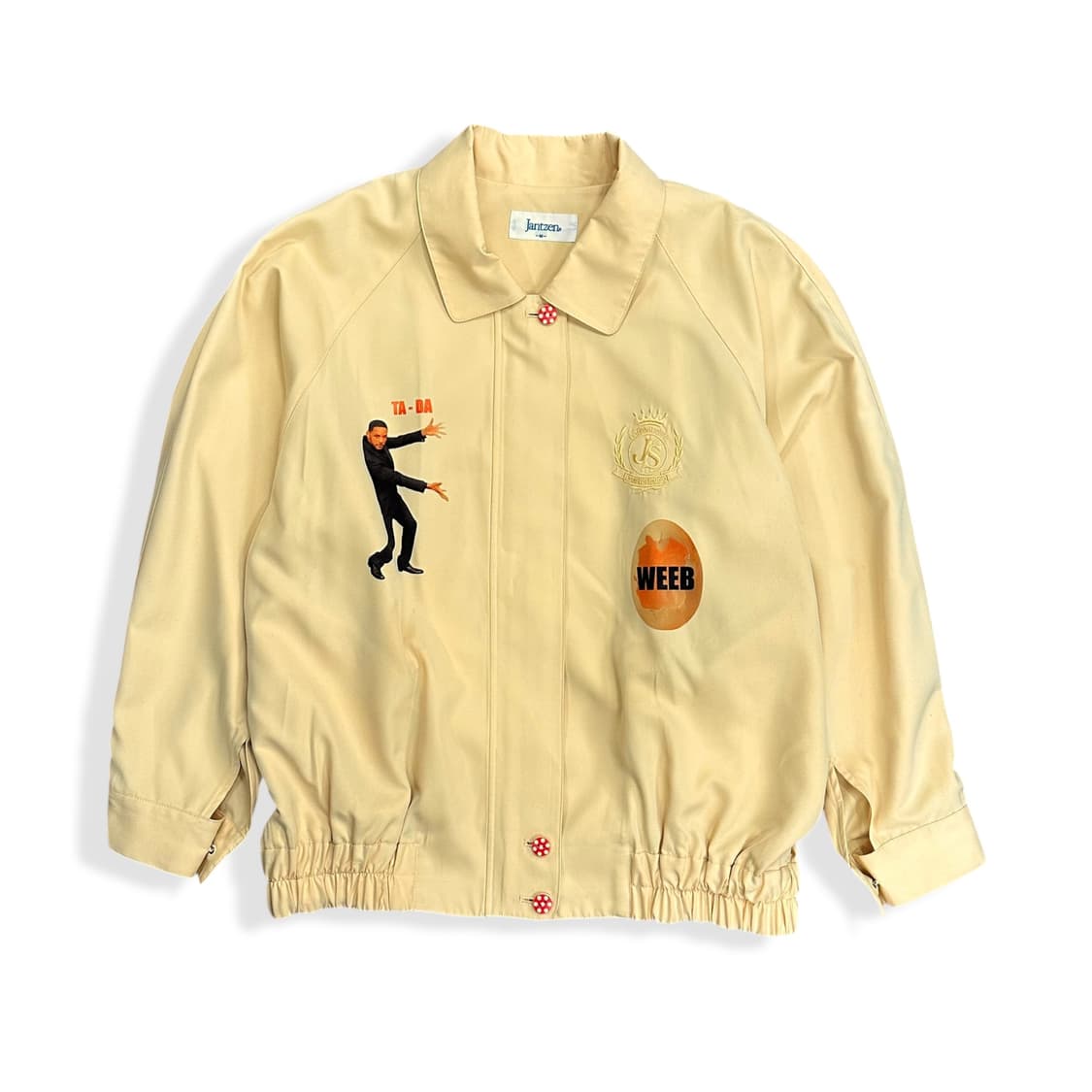 WEEB Egg Yellow Bomber Jacket 상품이미지2