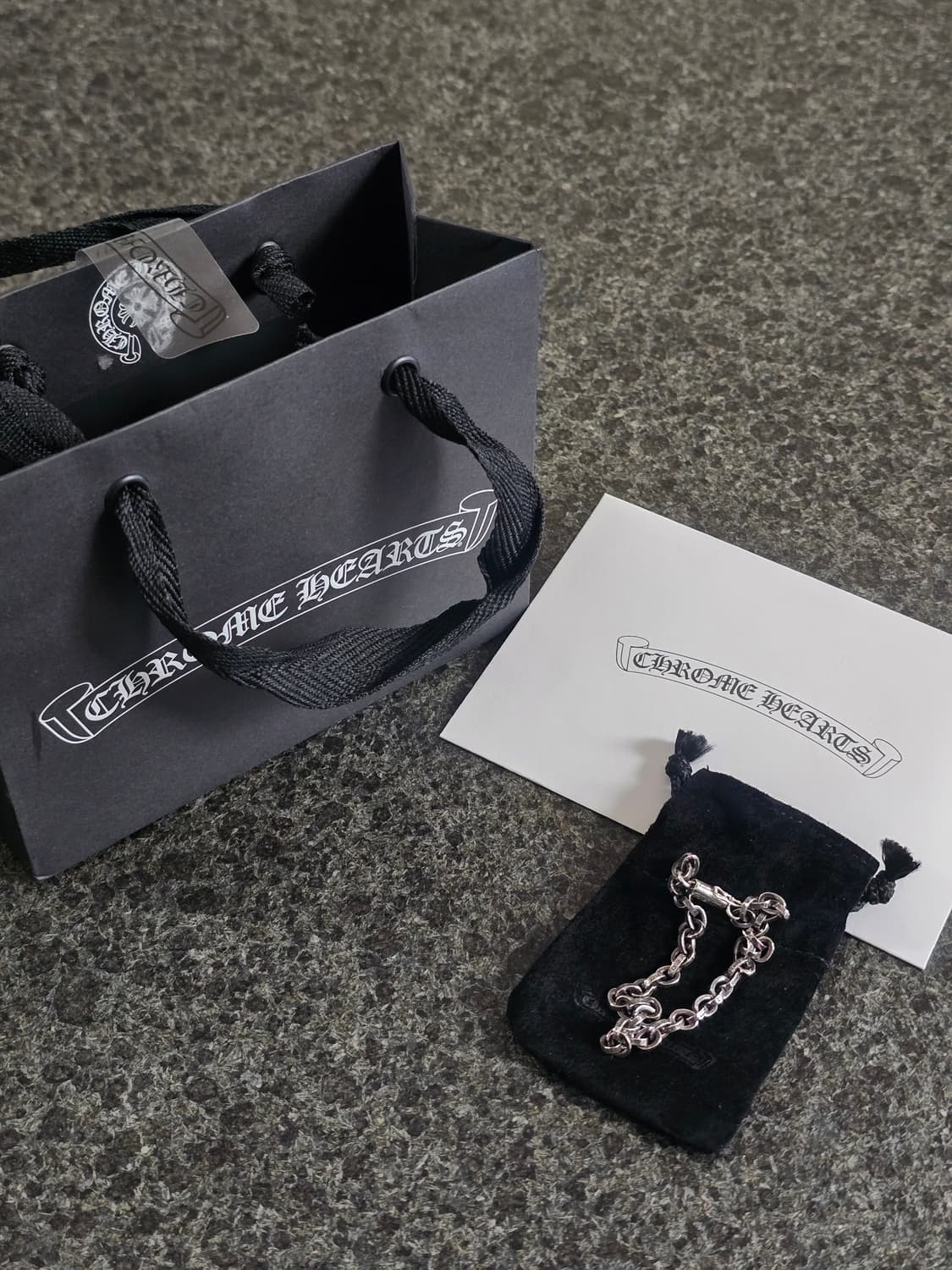 크롬하츠 페이퍼체인 스몰 8인치 상품이미지1