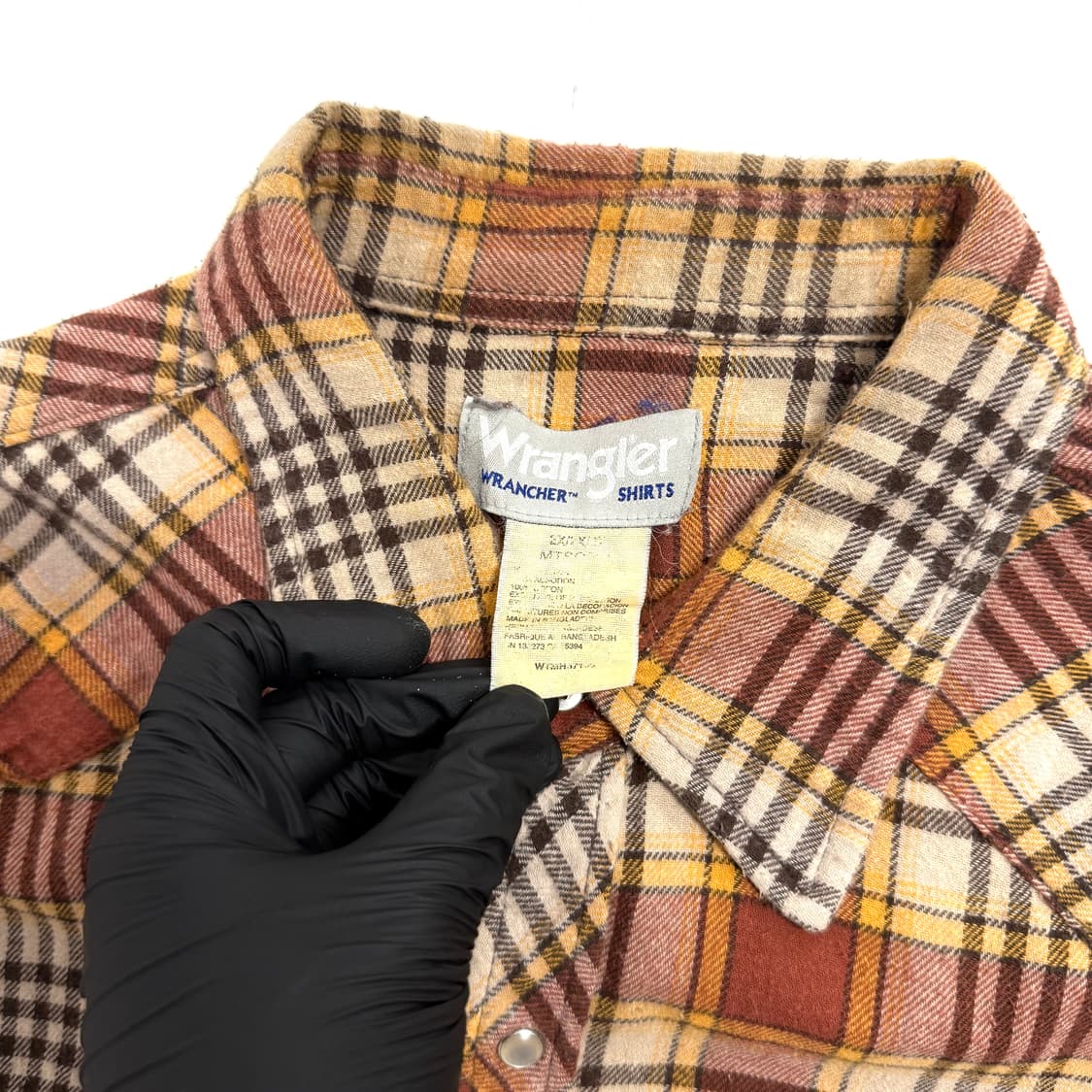 랭글러 플란넬 요크 웨스턴 셔츠 상품이미지4