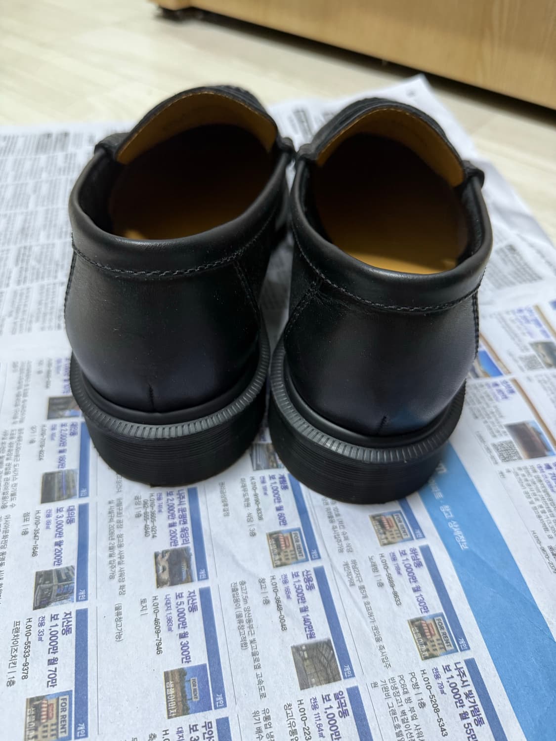 닥터마틴 펜톤 레더 로퍼 블랙 상품이미지2