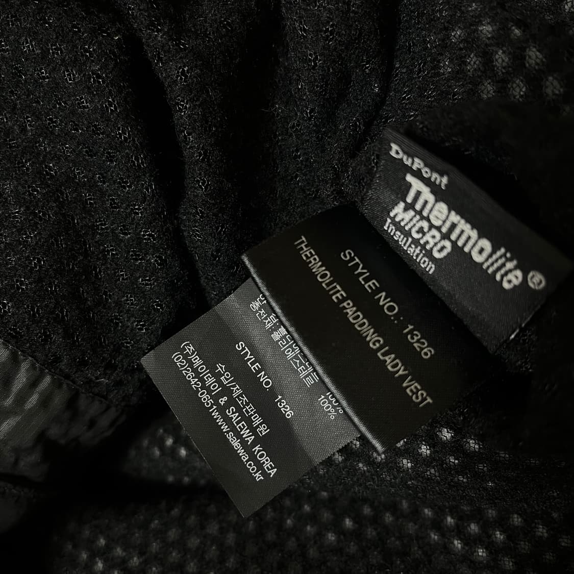 살레와 남성 로고 패딩 조끼 M/95 상품이미지8