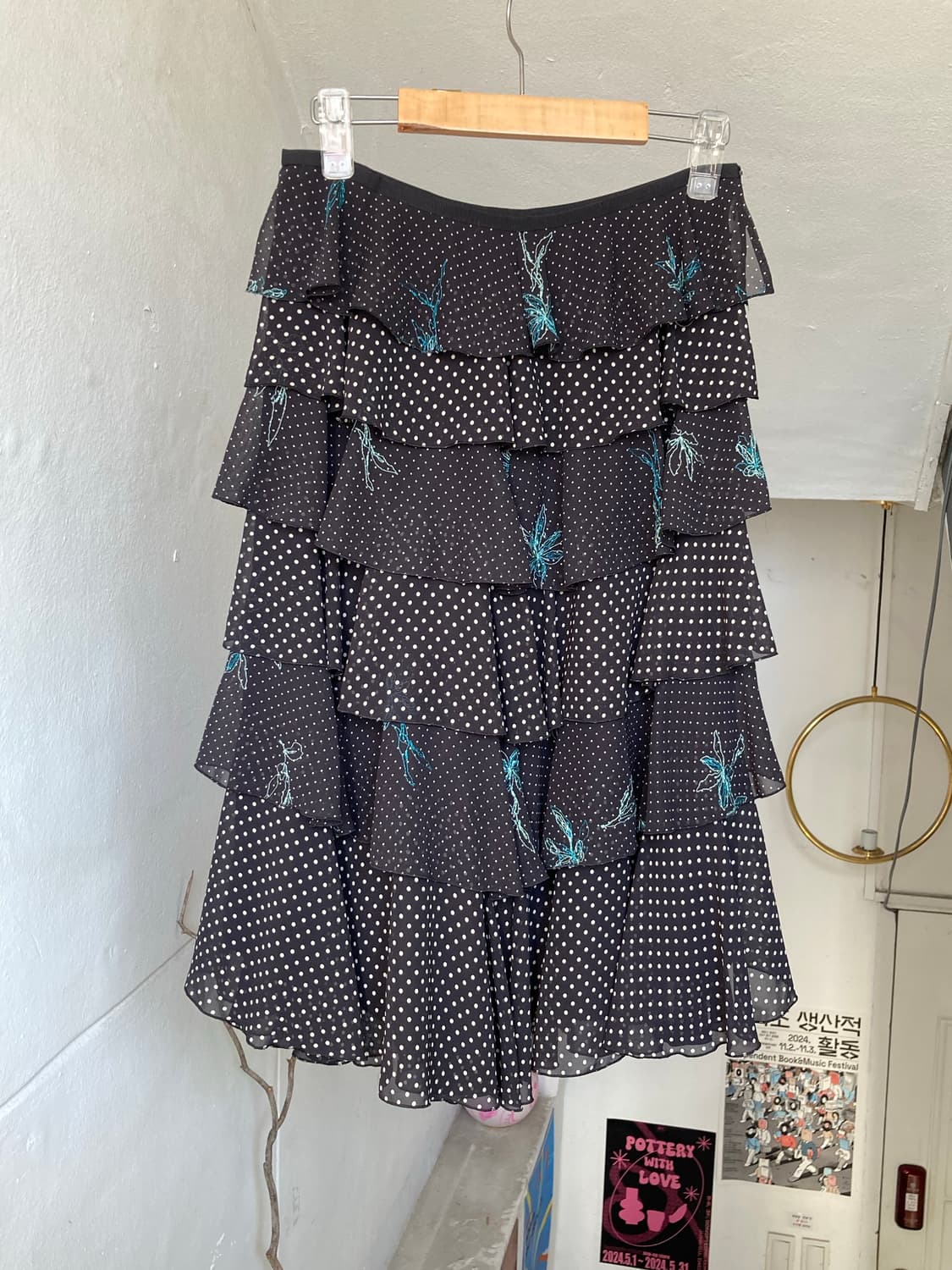 캉캉 플레어 패턴 스커트 상품이미지5