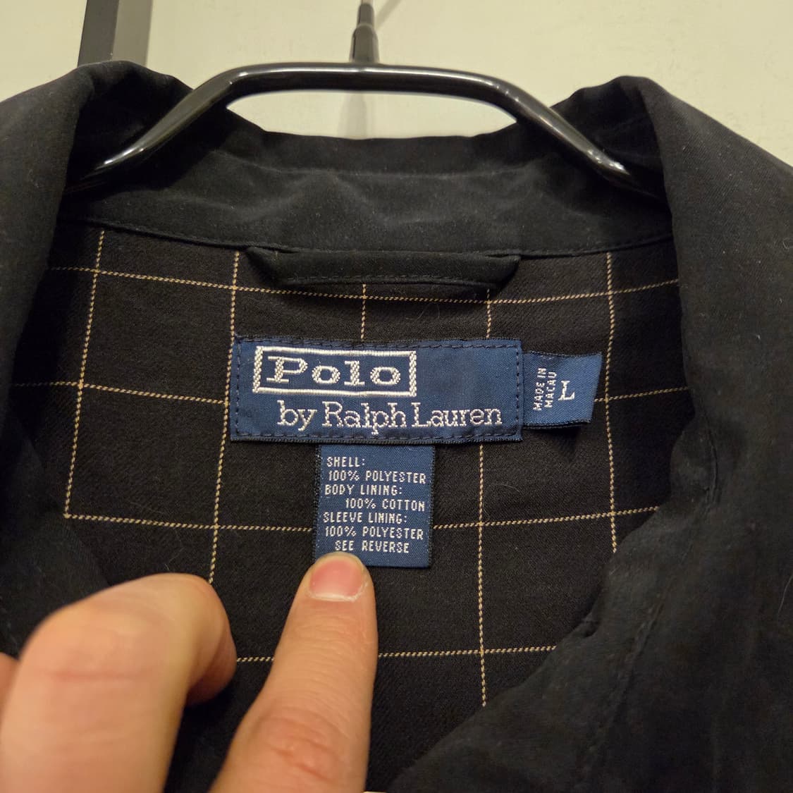 폴로 폴리쉘 스윙톱 스윕탑 바이 스윙 자켓 L 상품이미지3