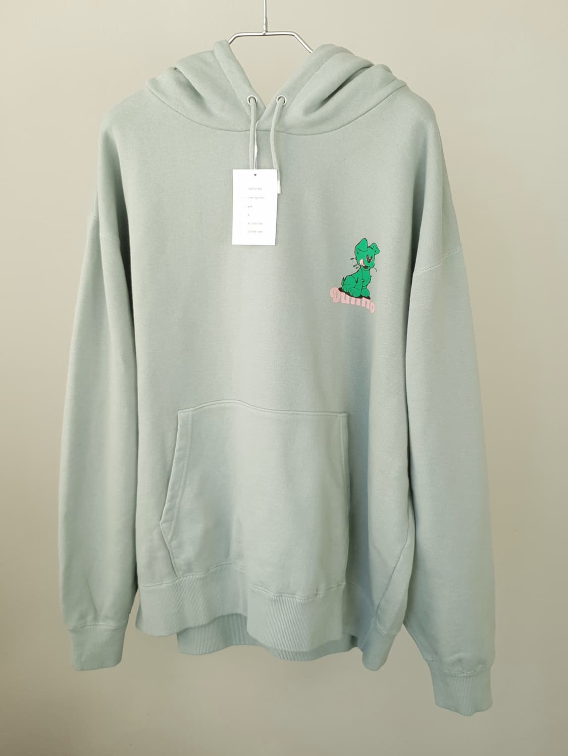 DUNNO ARTIST graphic hoody 상품이미지3