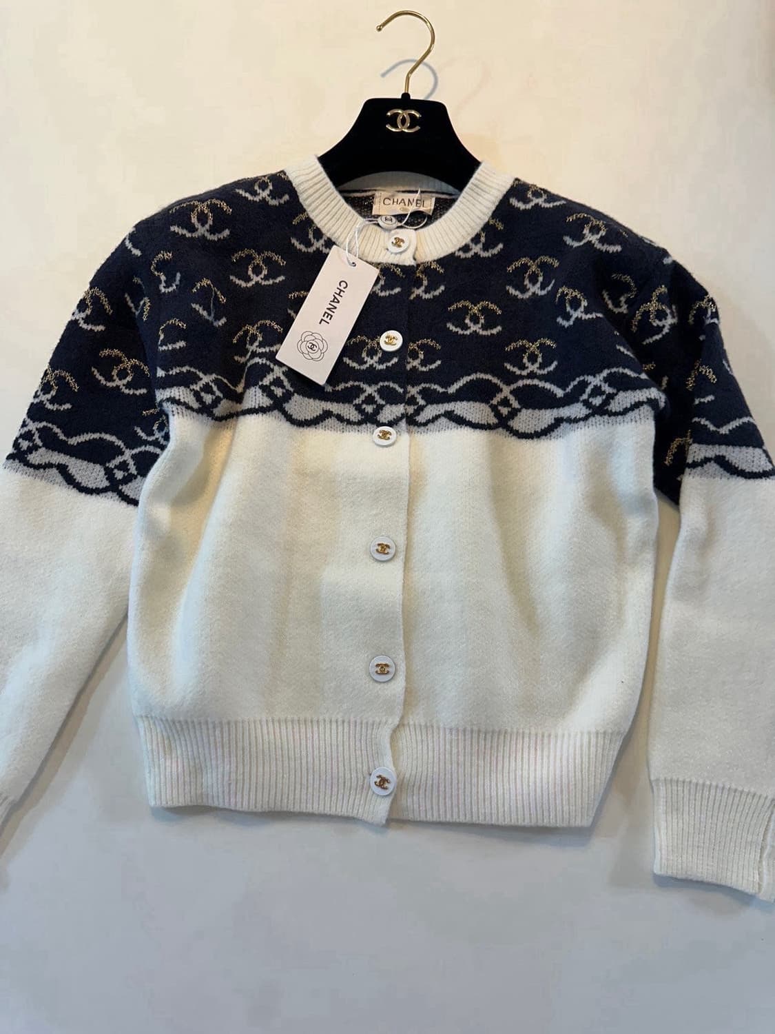 (새상품)샤넬가디건 상품이미지5