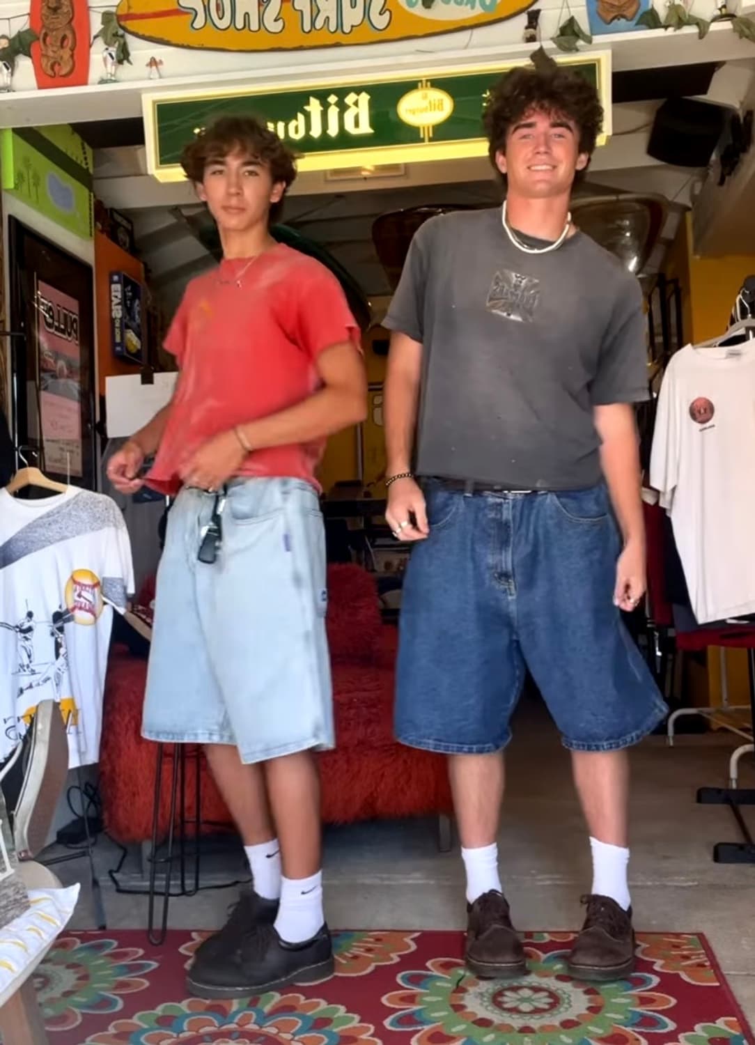 bombshell 데님 반바지 쇼츠 jorts 다크 워시 32 상품이미지1