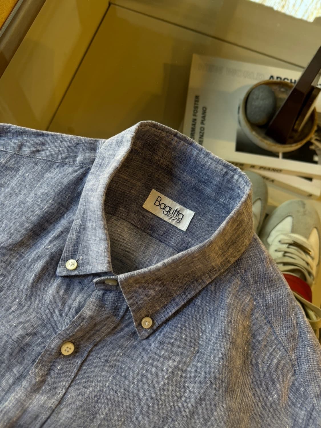 바구따 샴브레이 셔츠 100 상품이미지8